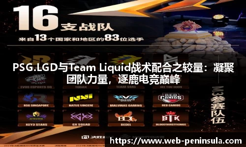 PSG.LGD与Team Liquid战术配合之较量：凝聚团队力量，逐鹿电竞巅峰